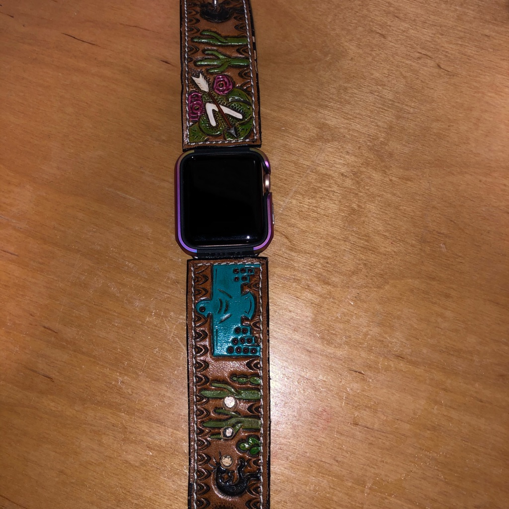 Custom Made Apple Watch Band 42mm